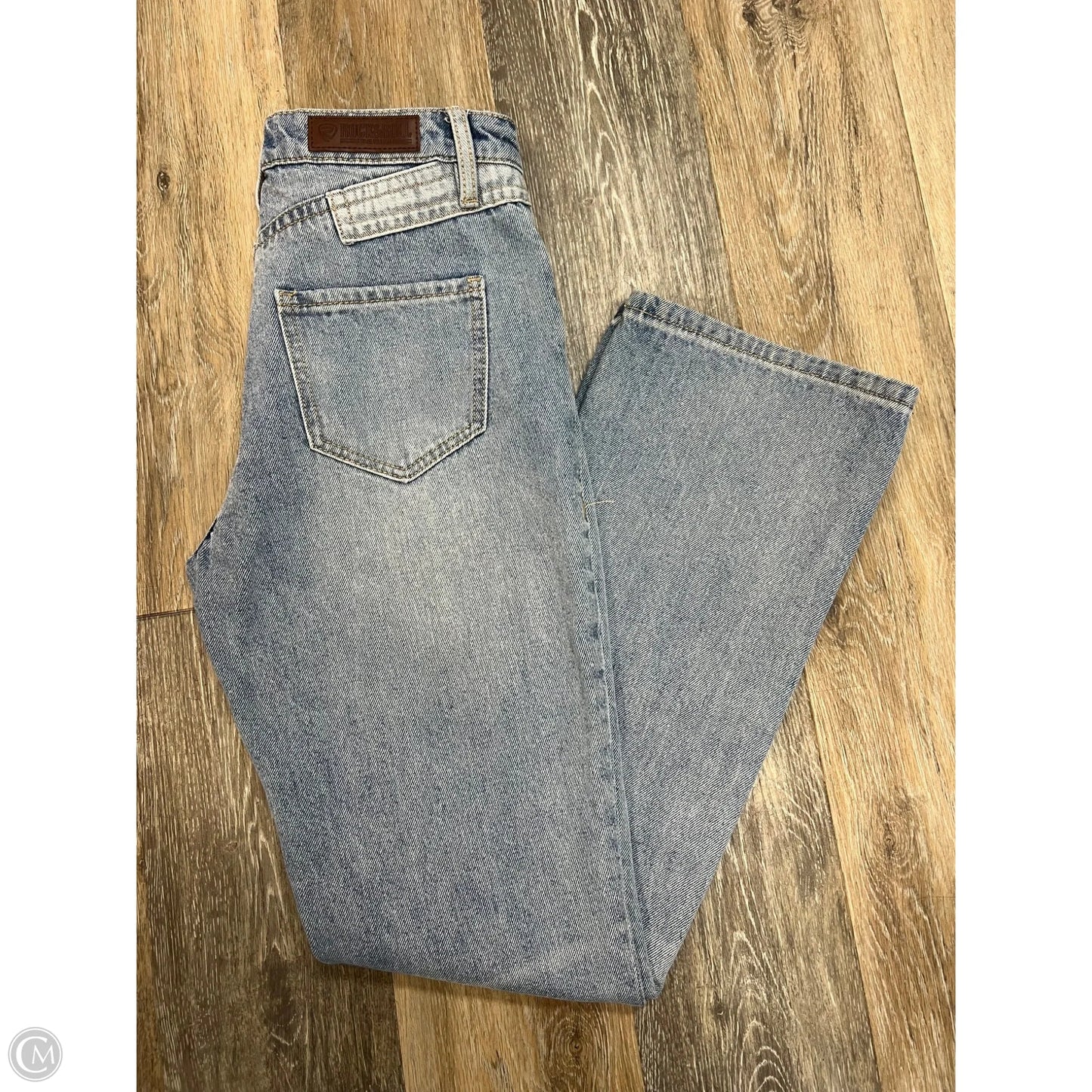 Jeans Boot Cut By Rock & Roll Denim In Blue Denim, Size: 1/25