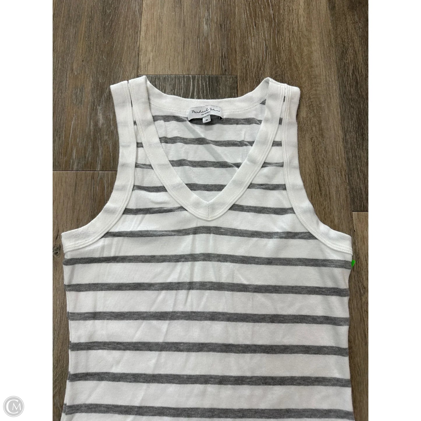 Tank Top By Michael Stars In Striped Pattern, Size: M