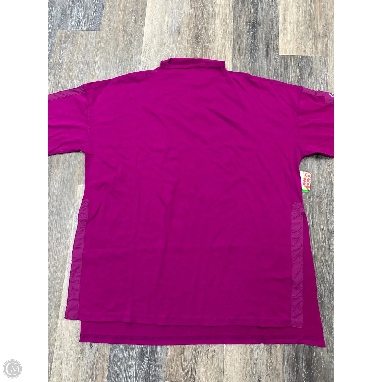 Top Short Sleeve By Free People In Purple, Size: M