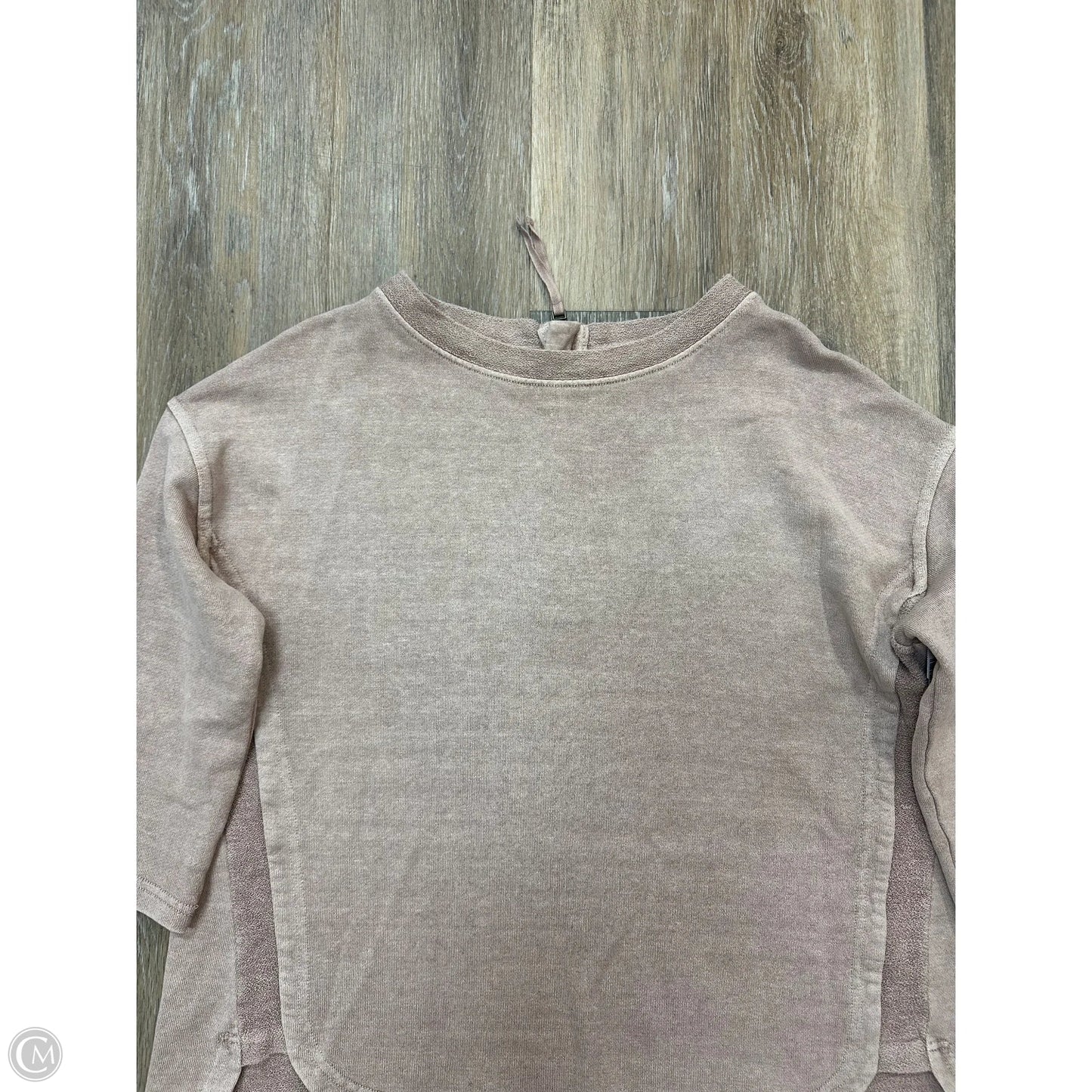Top Long Sleeve By Wrap In Pink, Size: M