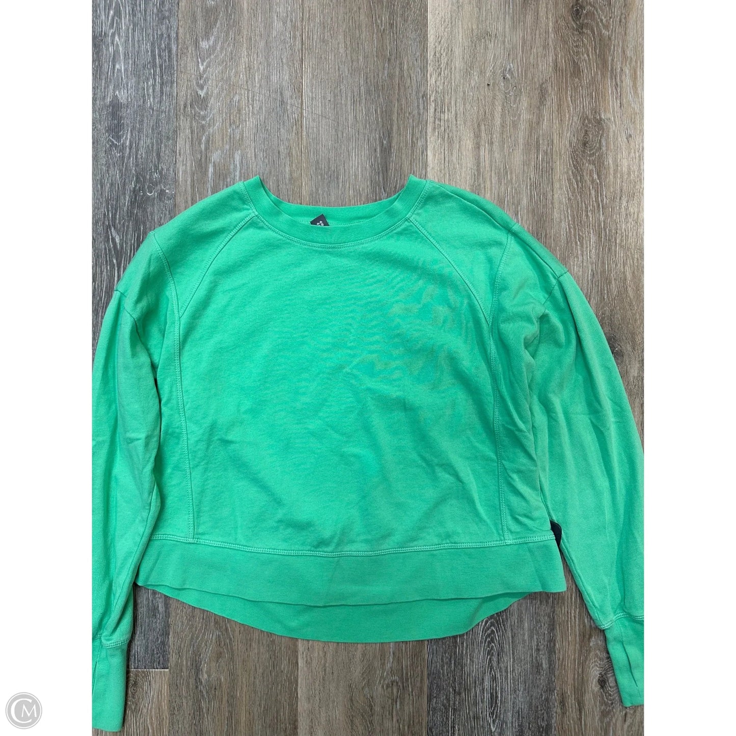 Athletic Top Long Sleeve Crewneck By Sweaty Betty In Green, Size: S