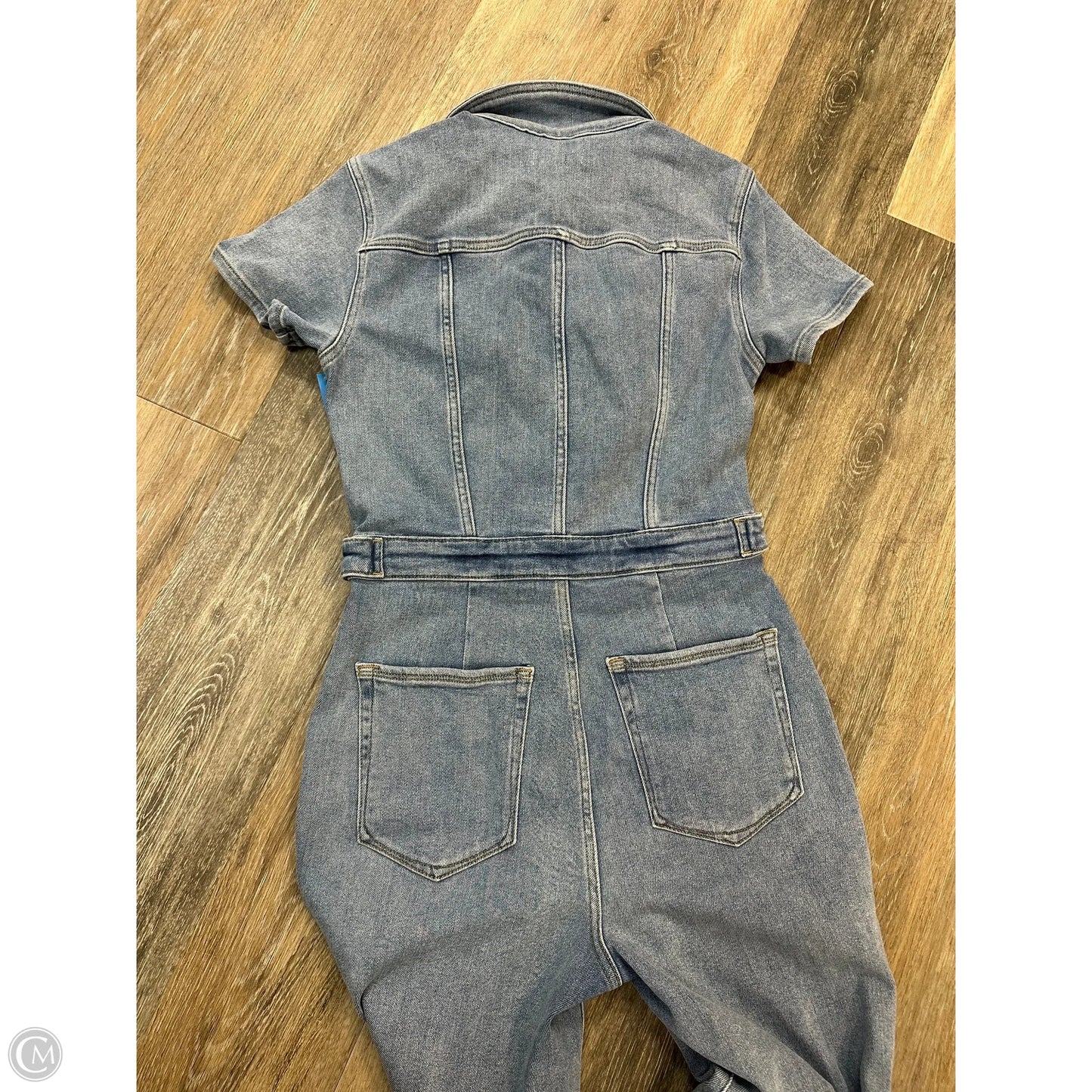 Jumpsuit By Good American In Blue Denim, Size: M