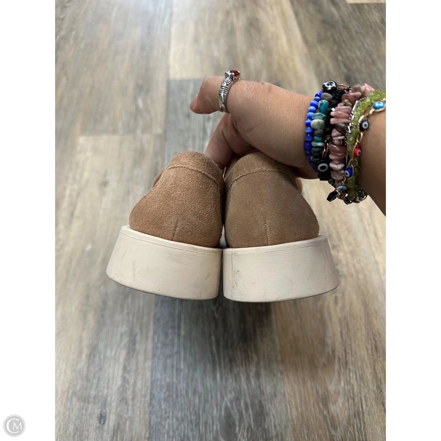 Shoes Heels Platform By Dolce Vita In Tan, Size: 8