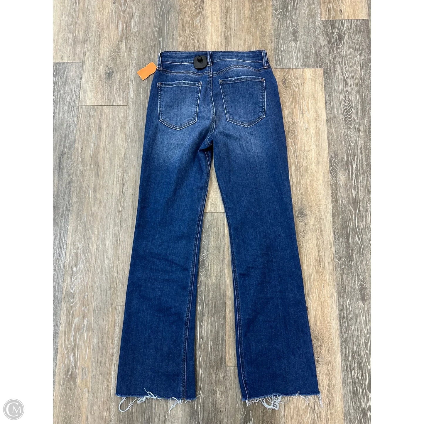 Jeans Wide Leg By Kut In Blue Denim, Size: 0