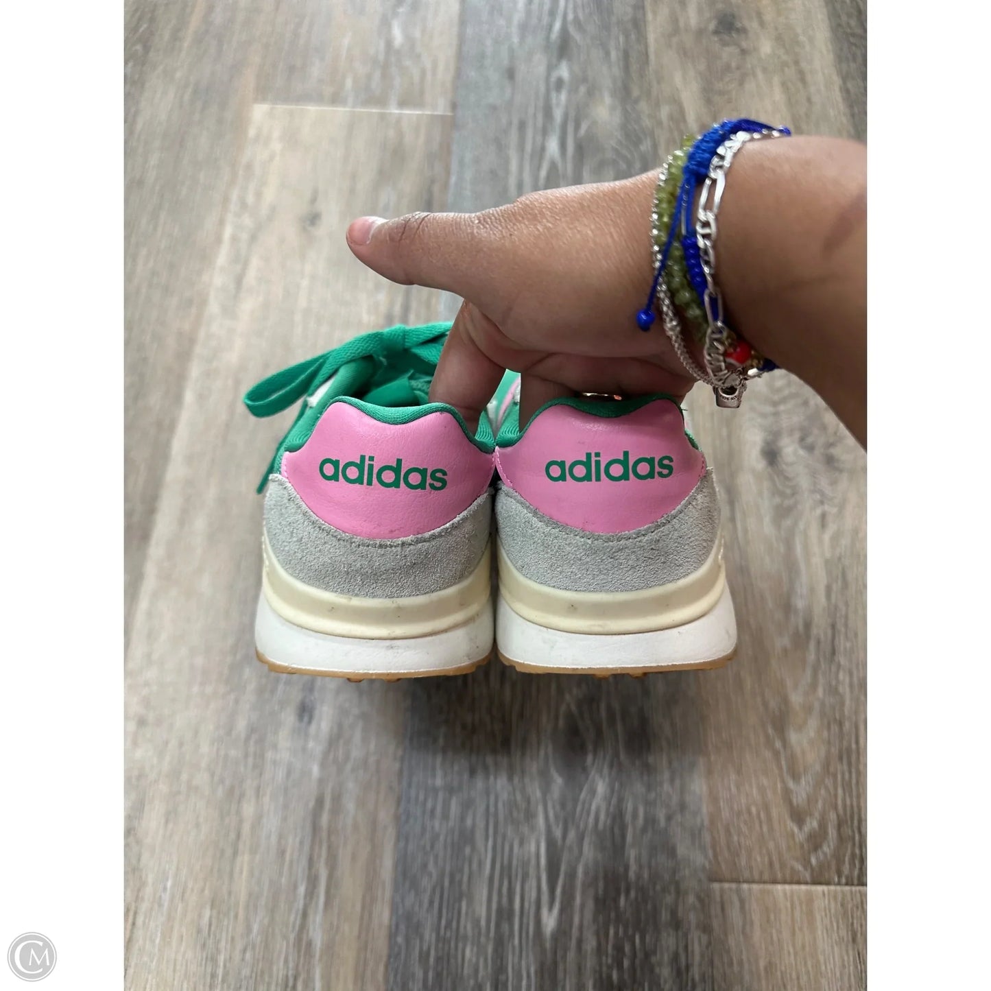 Shoes Athletic By Adidas In Green, Size: 7.5