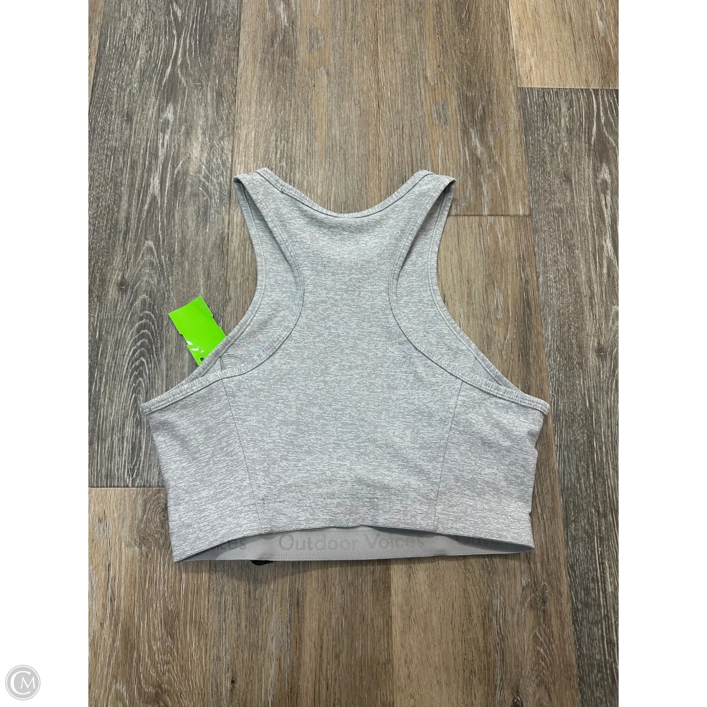 Athletic Tank Top By Outdoor Voices In Grey, Size: S