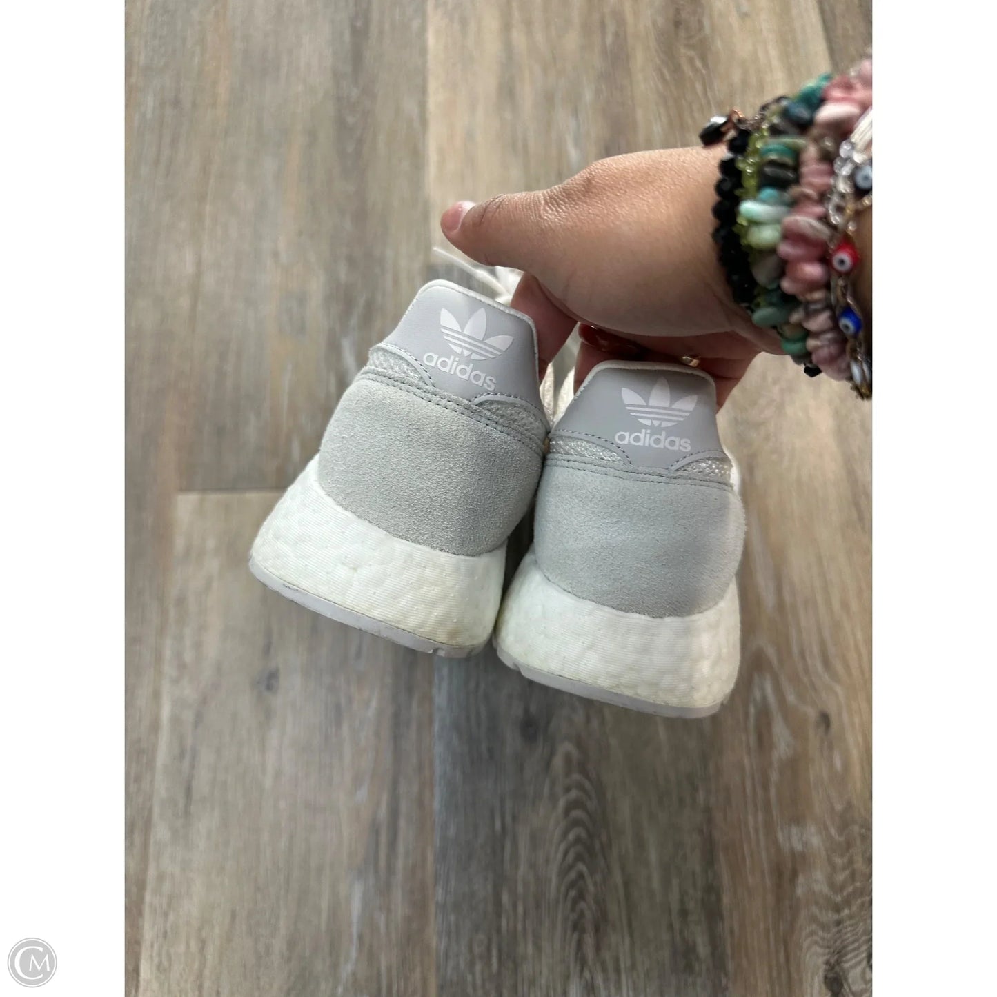 Shoes Athletic By Adidas In White, Size: 6.5