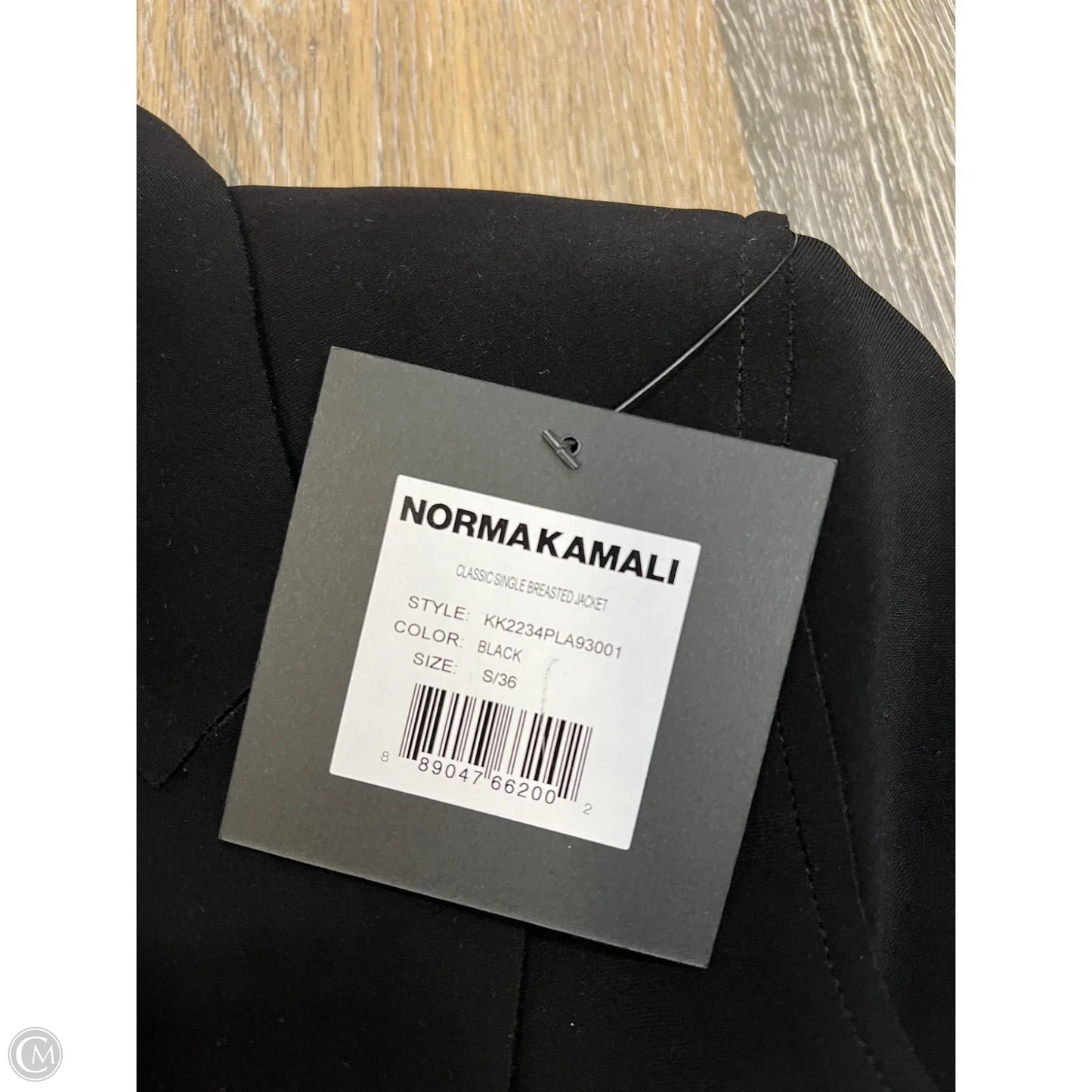 Blazer By Norma Kamali In Black, Size: S