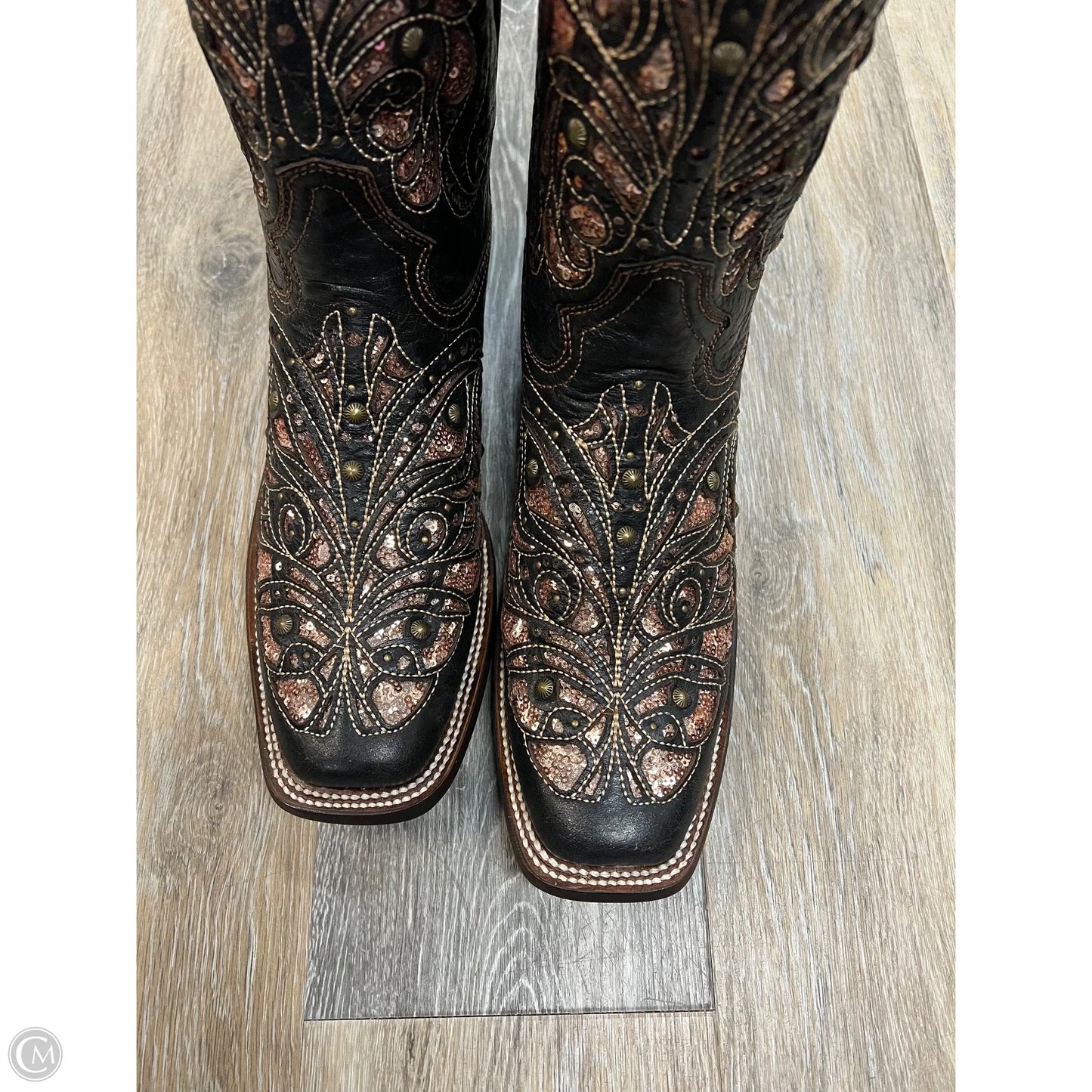 Boots Western By Corral In Brown, Size: 11