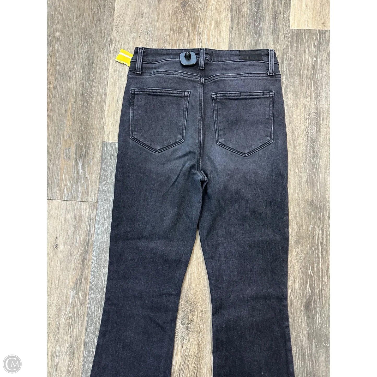 Jeans Flared By Paige In Grey Denim, Size: 8