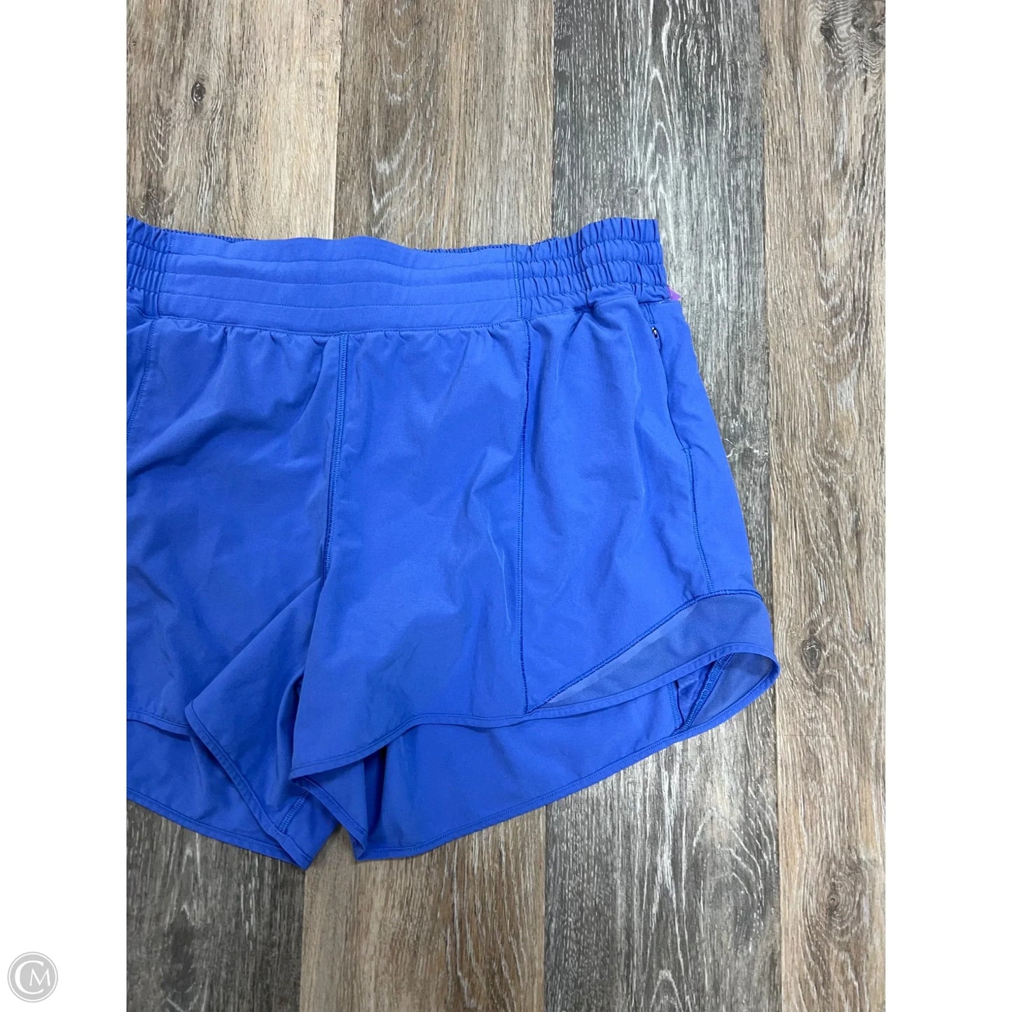 Athletic Shorts By Lululemon In Blue, Size: 14