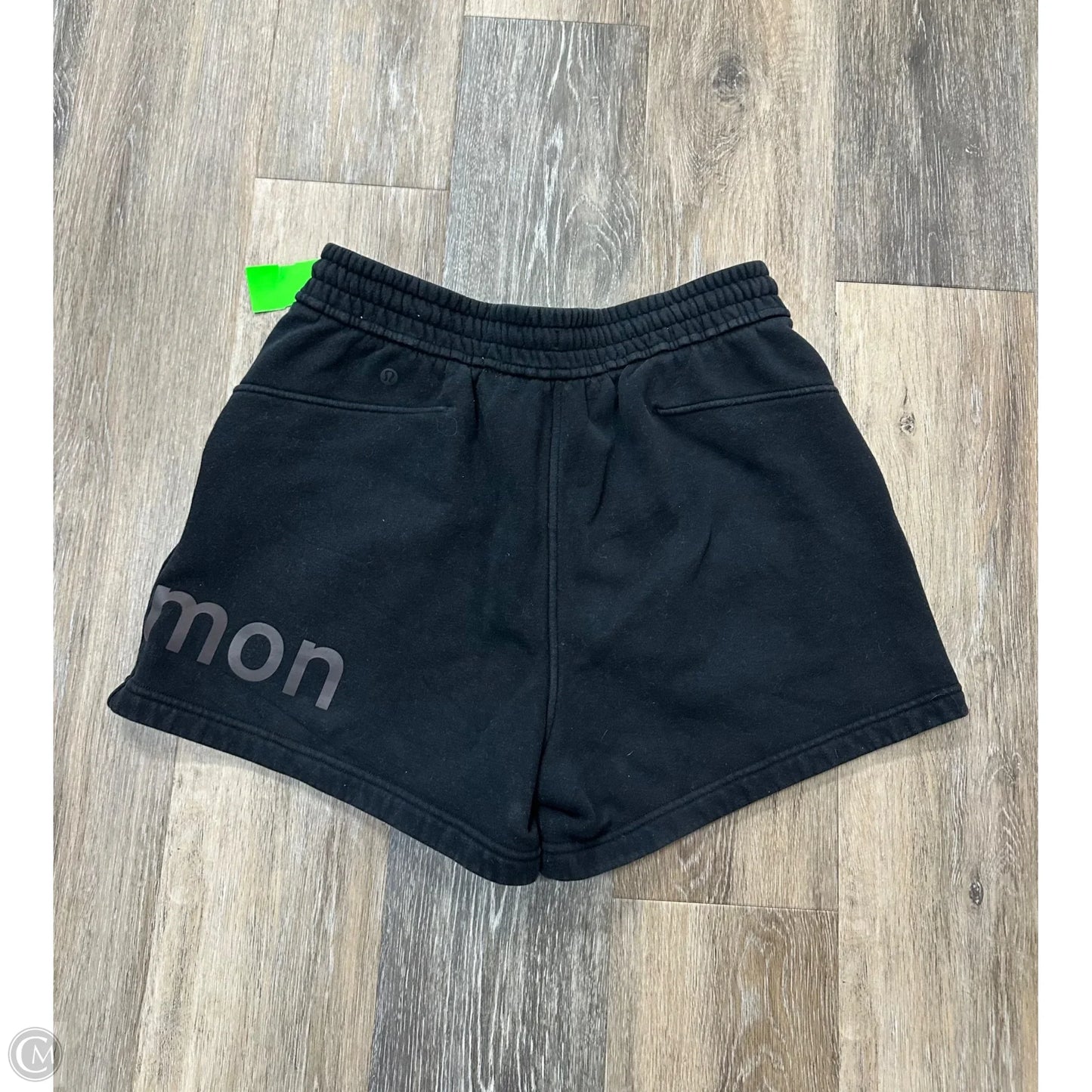 Athletic Shorts By Lululemon In Black, Size: 8