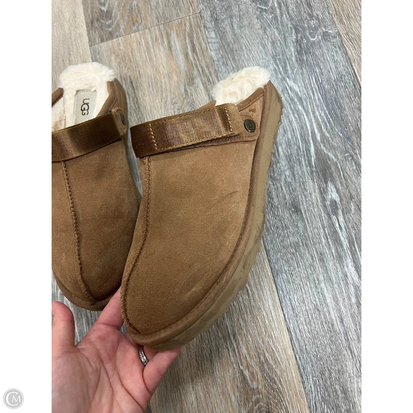 -Shoes Designer By Ugg In Tan, Size: 8