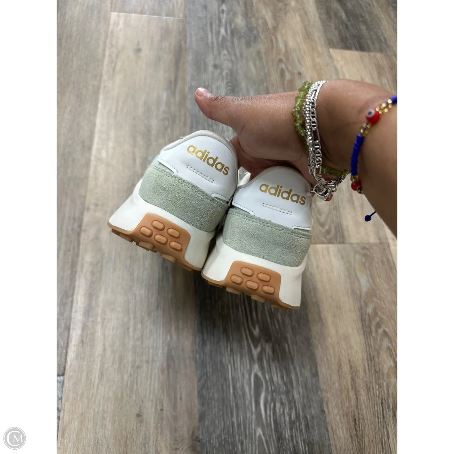 Shoes Sneakers By Adidas In Green, Size: 8.5