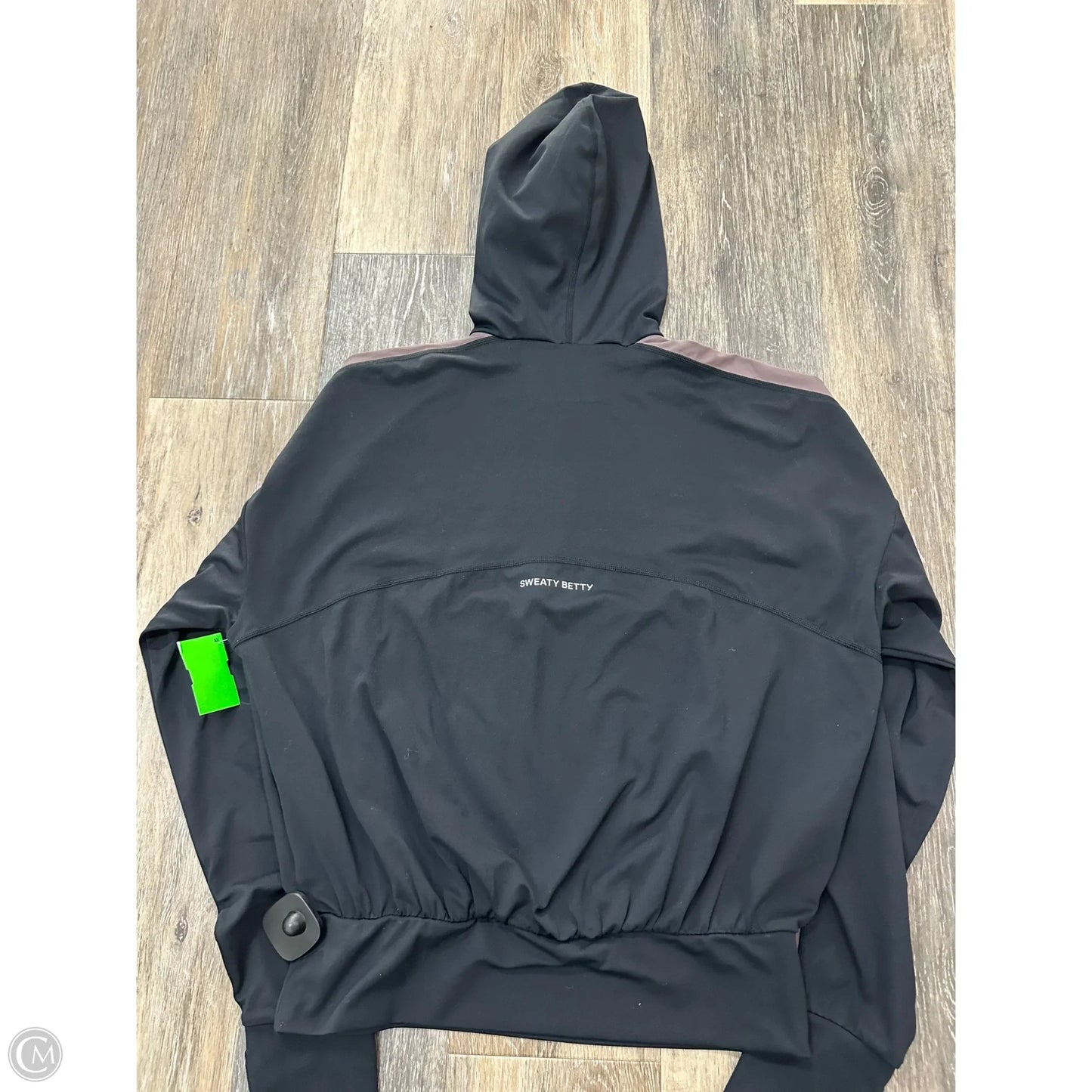 Athletic Top Long Sleeve Hoodie By Sweaty Betty In Black, Size: S