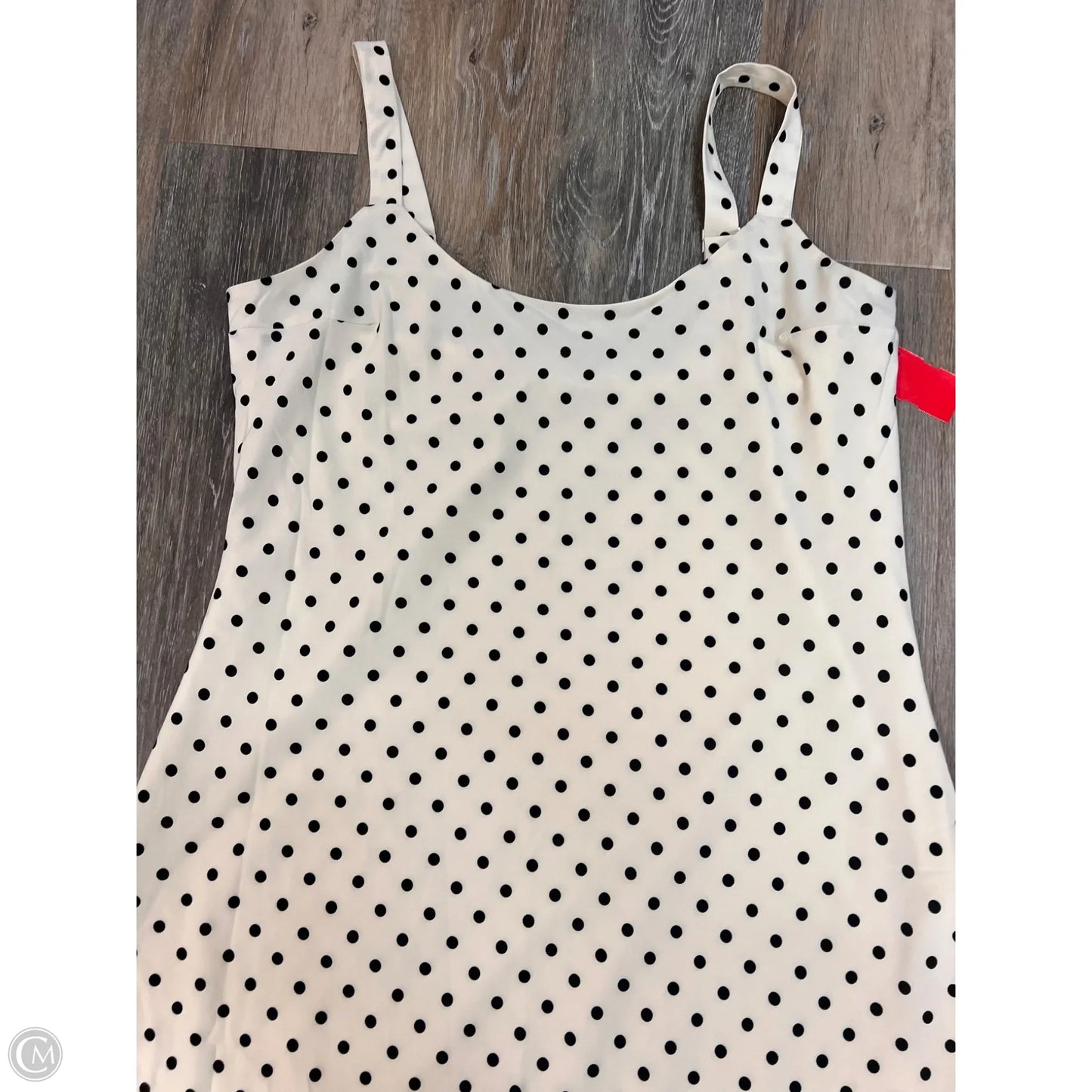 -Dress Party Long By Abercrombie And Fitch In Polkadot Pattern, Size: Xl