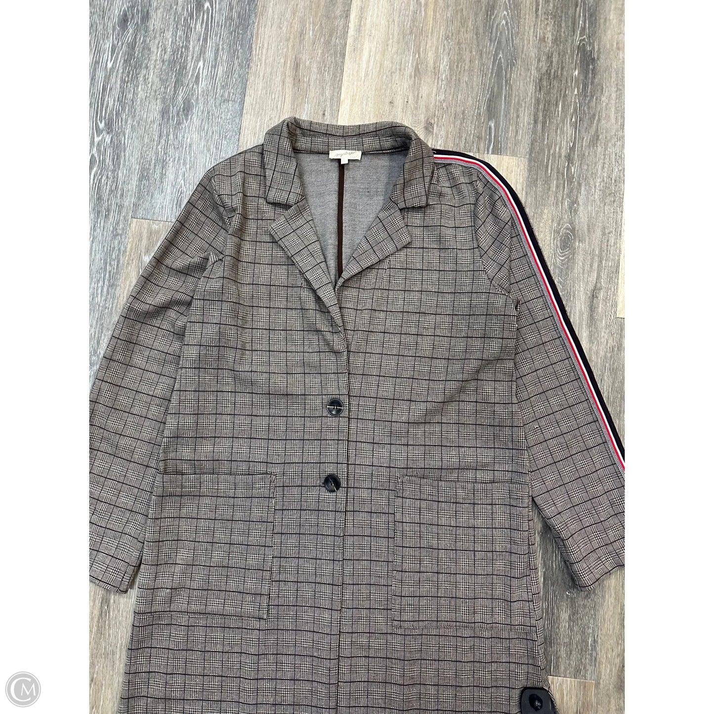 Jacket Other By Mystree In Brown, Size: L