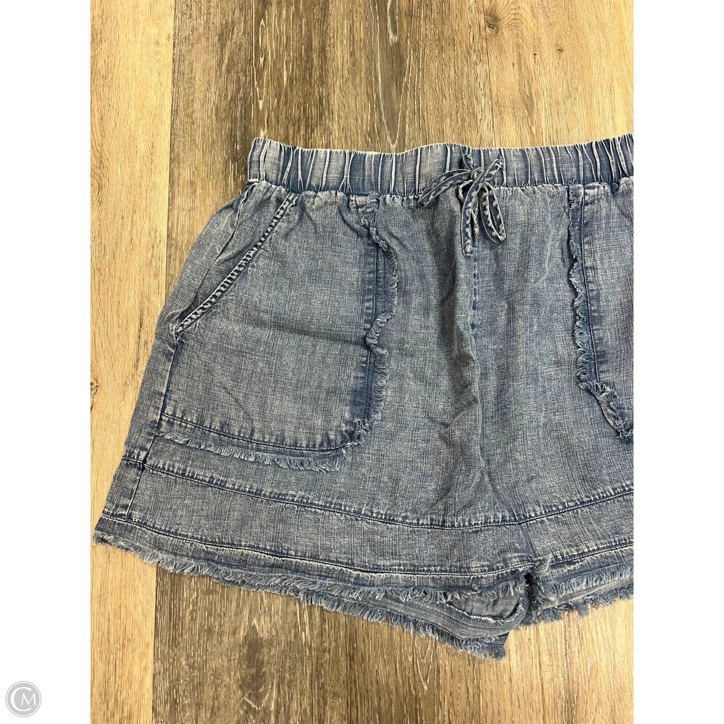 Shorts By Doe & Rae In Blue, Size: L