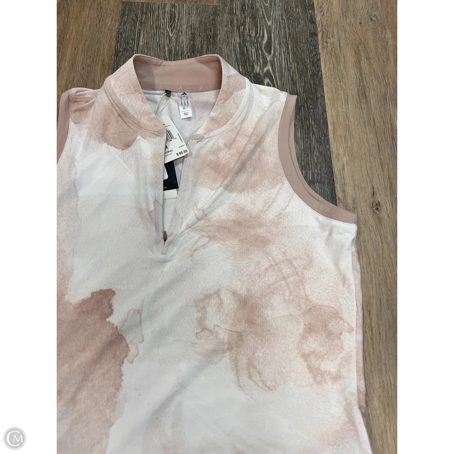 Athletic Tank Top By Adidas Golf In Multi-colored, Size: M