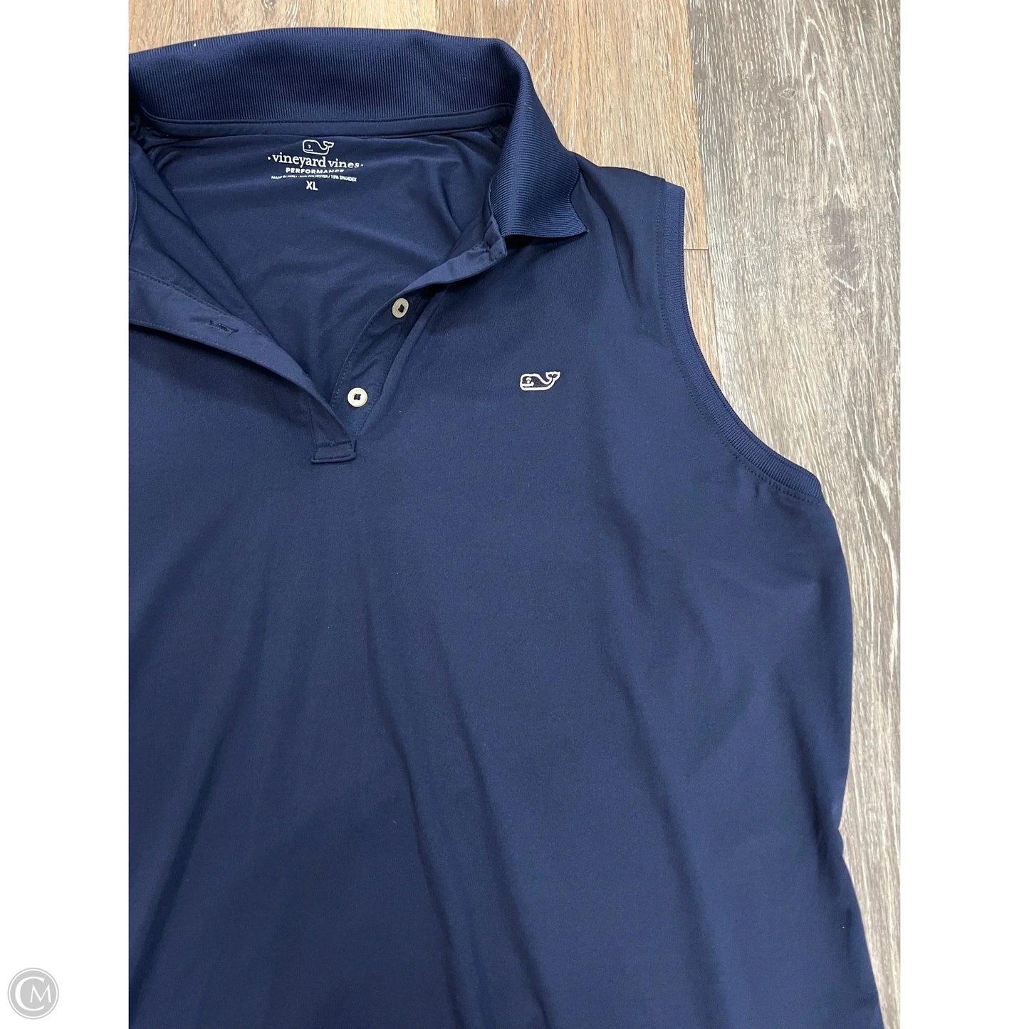 Athletic Tank Top By Vineyard Vines In Navy, Size: Xl