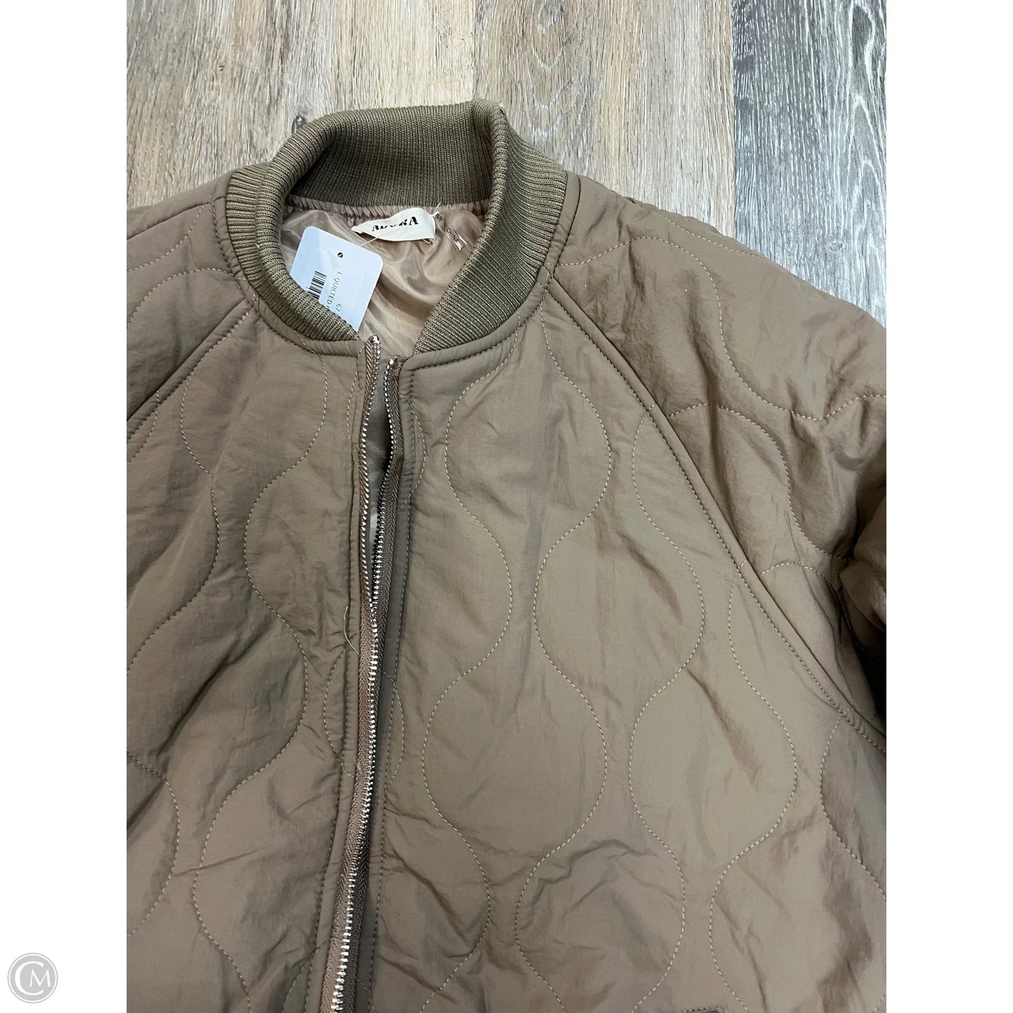 Jacket Other By Adora In Taupe, Size: L