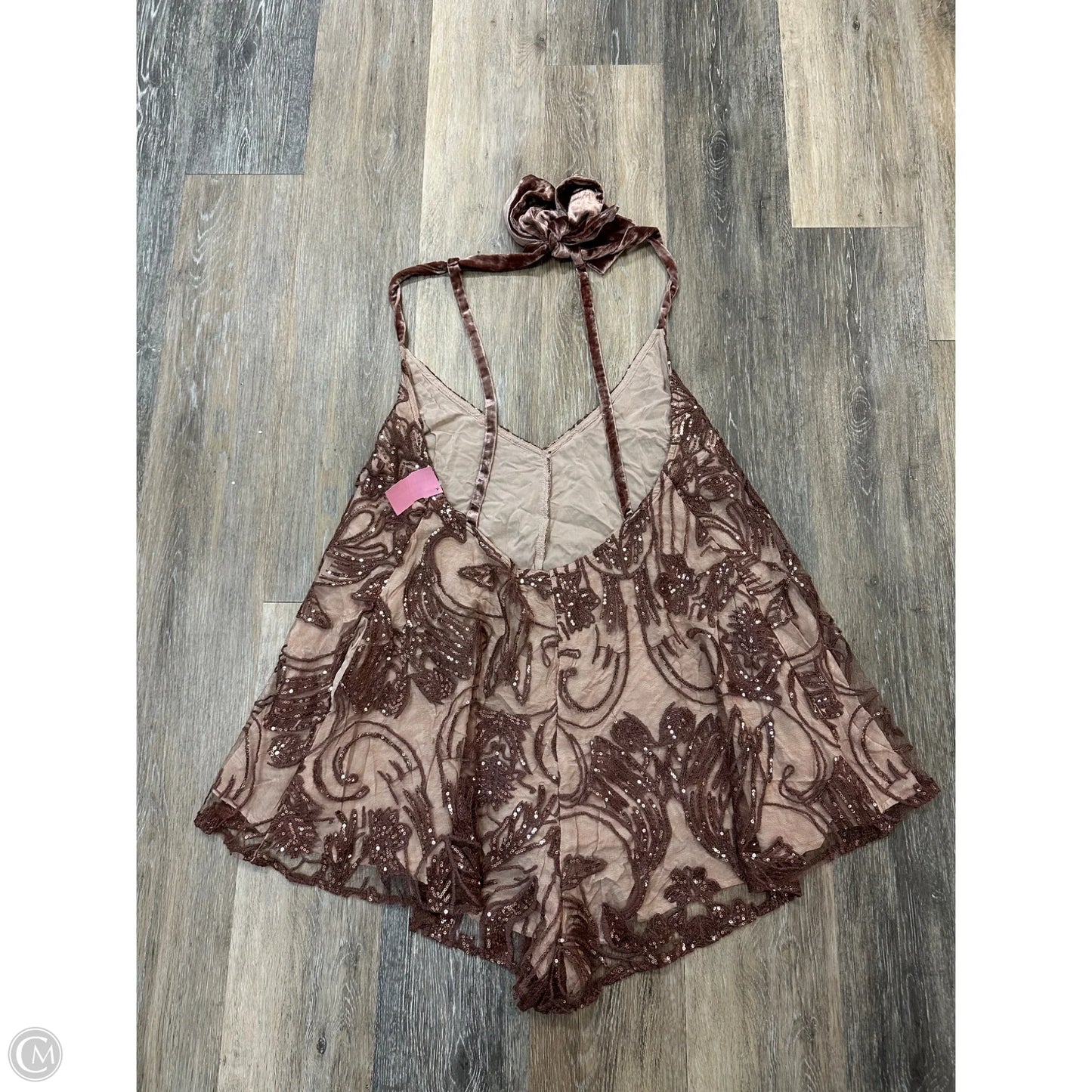 Romper By Free People In Mauve, Size: S