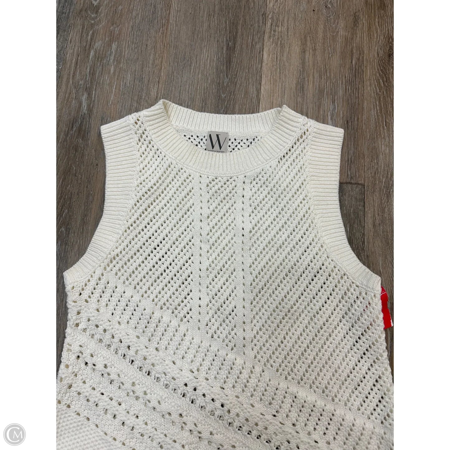 Tank Top By Worthington In White, Size: Xs