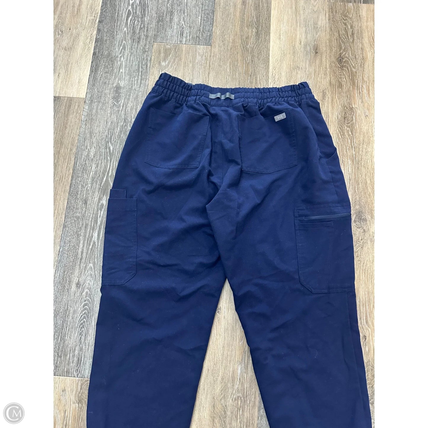 Athletic Pants By Figs In Blue, Size: L