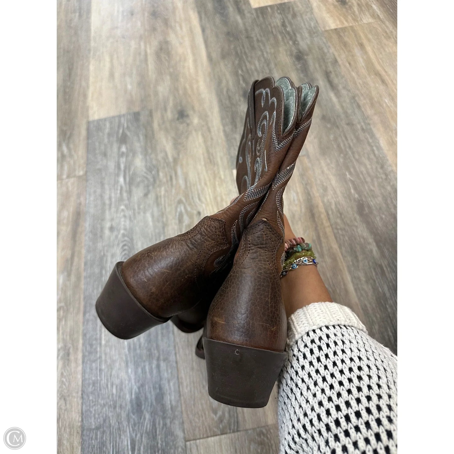 Boots Western By Ariat In Brown, Size: 9