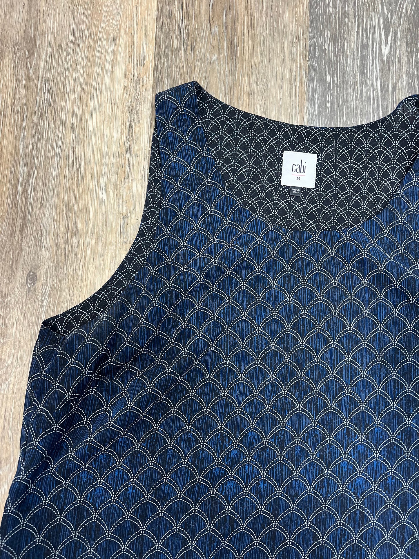 Top Sleeveless By Cabi Size: M