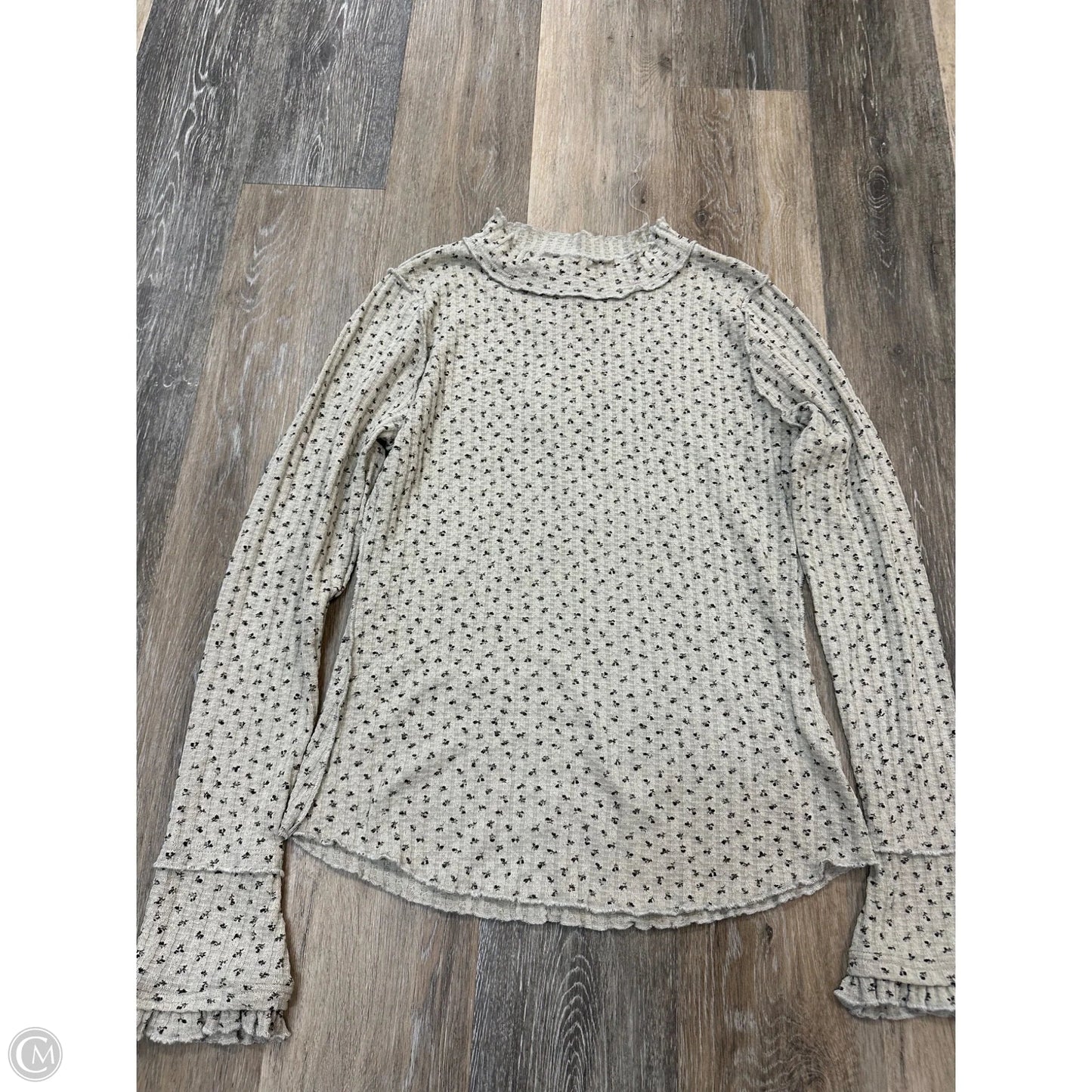 Top Long Sleeve By Easel In Floral Print, Size: L