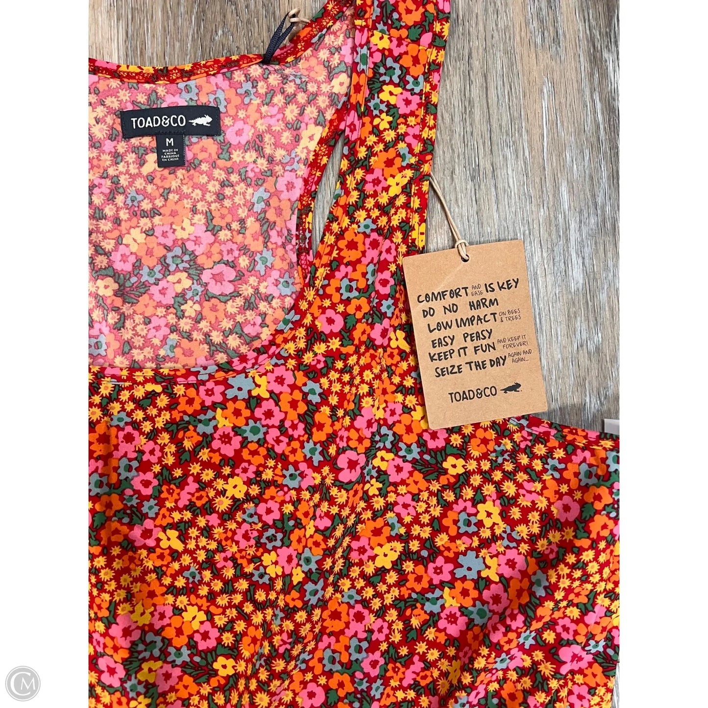 -Jumpsuit By Toad & Co In Floral Print, Size: M