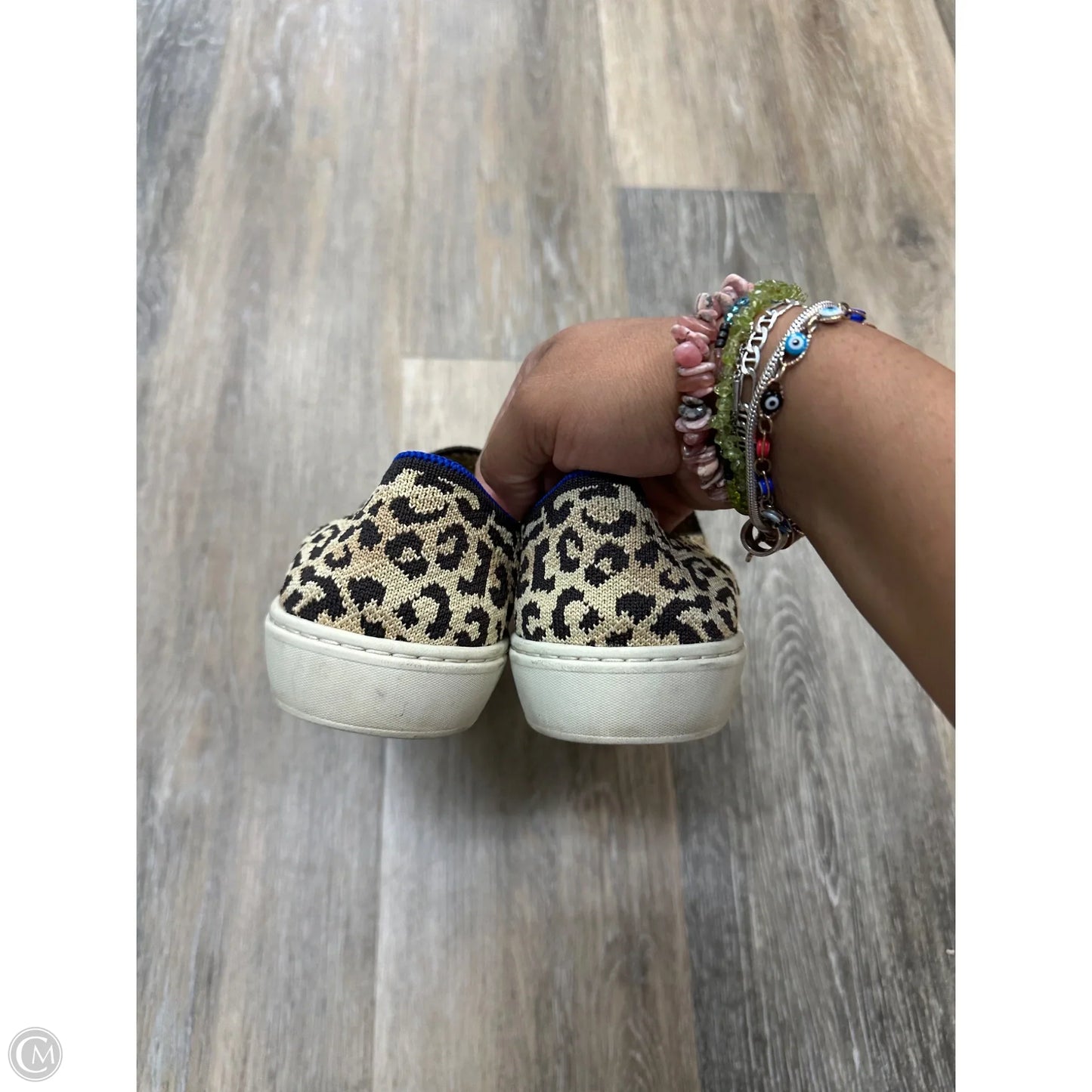 Shoes Flats By Rothys In Animal Print, Size: 7.5