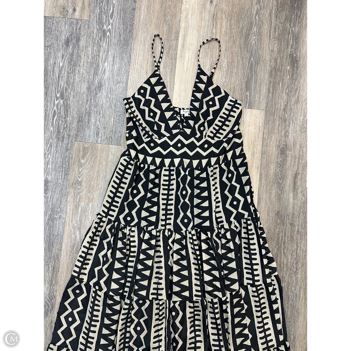 -Dress Casual Maxi By Paani In Black, Size: L