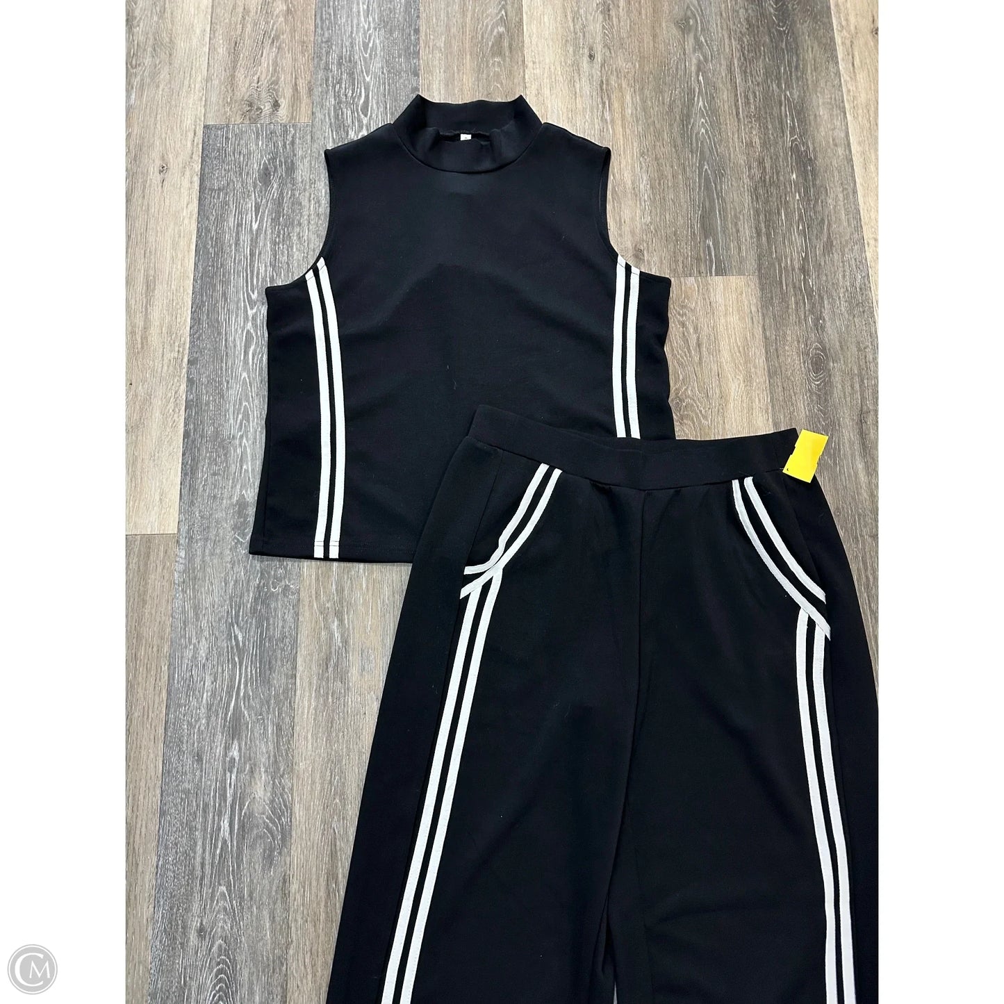 Lounge Set Pants By Casly Lamiit In Black, Size: Xl