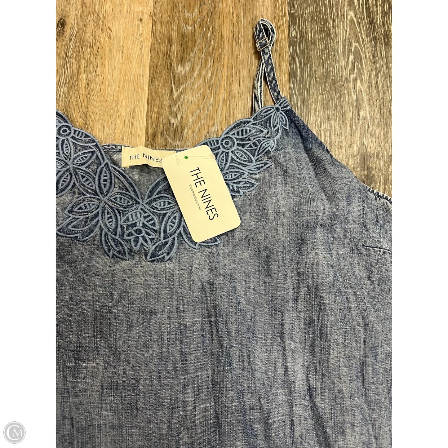 Top Sleeveless By The Nines In Blue, Size: 2x