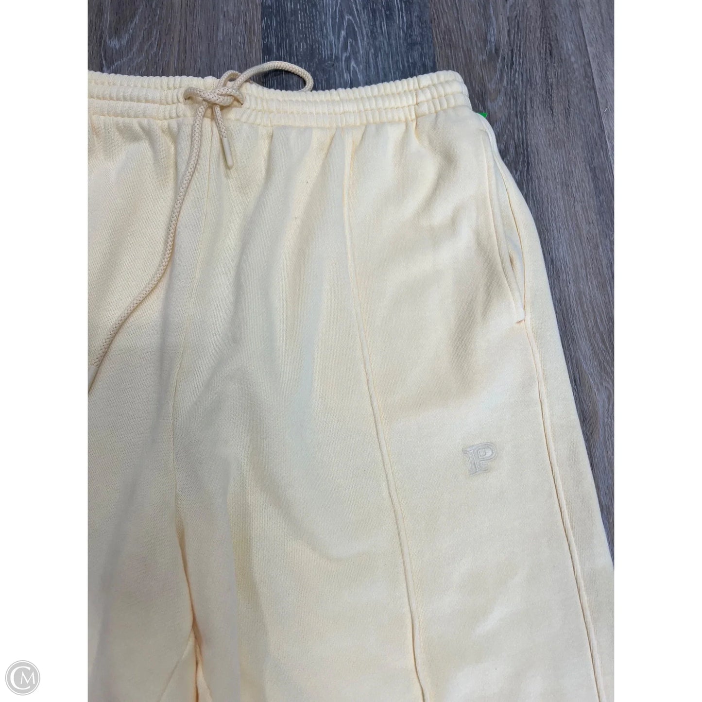 Athletic Pants By Pink In Yellow, Size: Xl