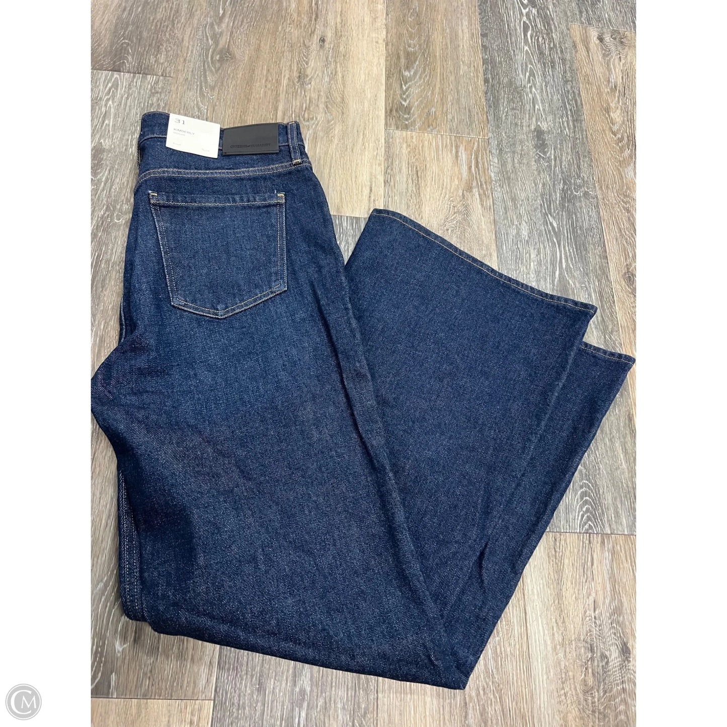 Jeans Flared By Citizens Of Humanity In Blue Denim, Size: 12/31