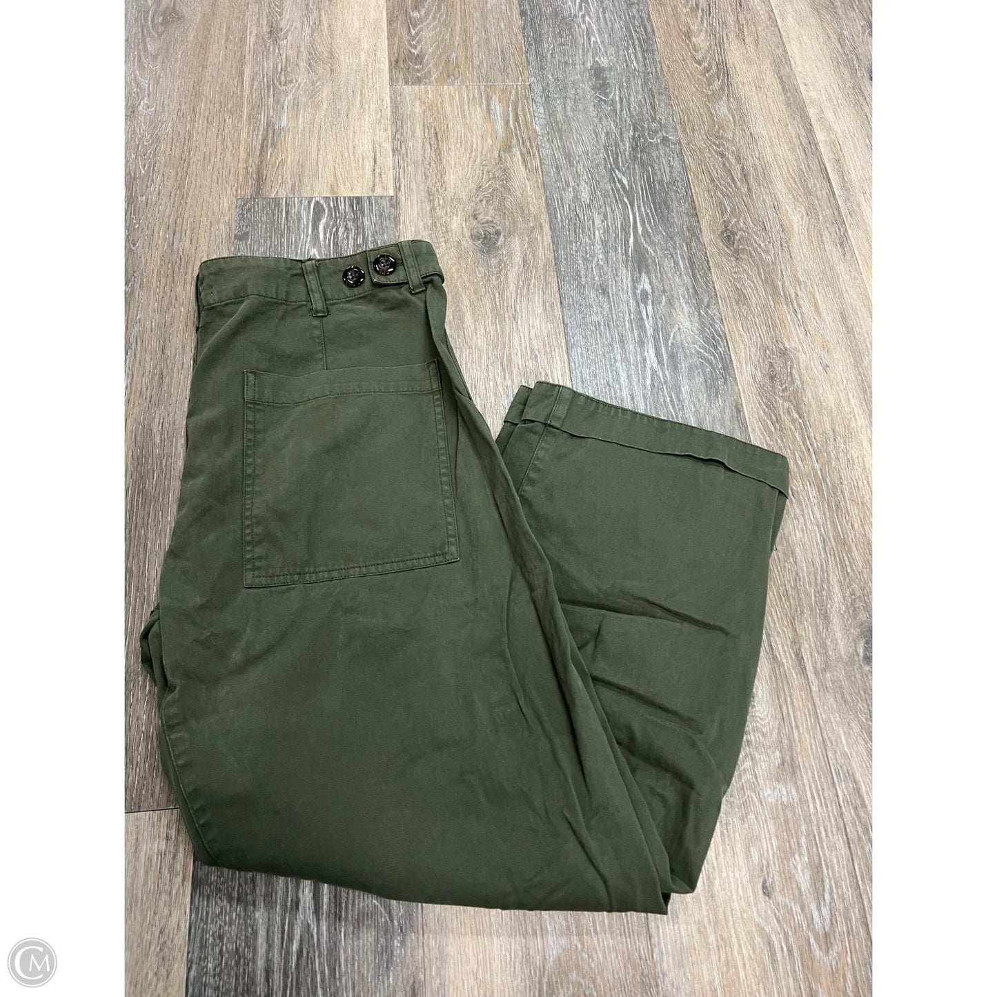 Pants Wide Leg By Pistola In Green, Size: 8