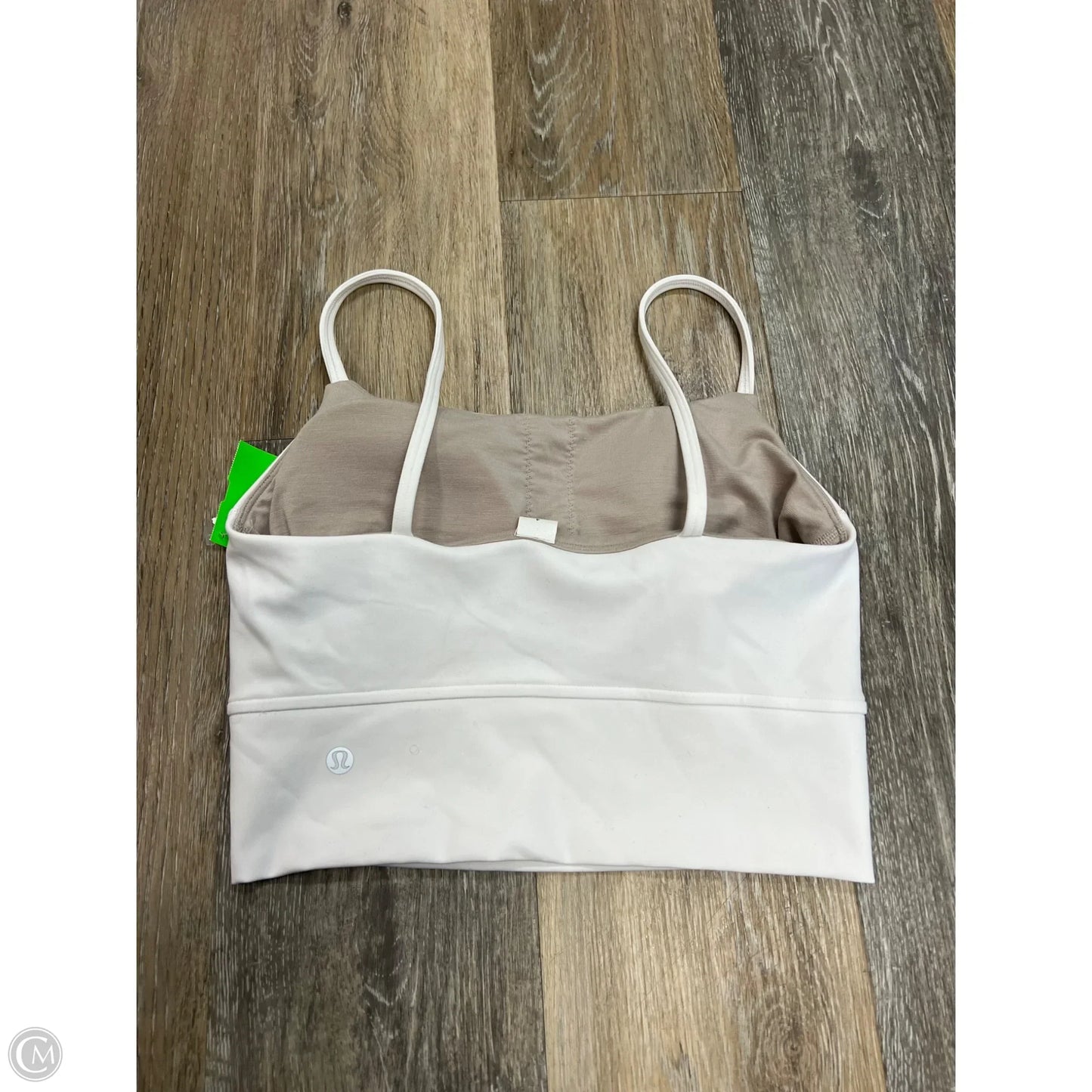 Athletic Bra By Lululemon In White, Size: 4