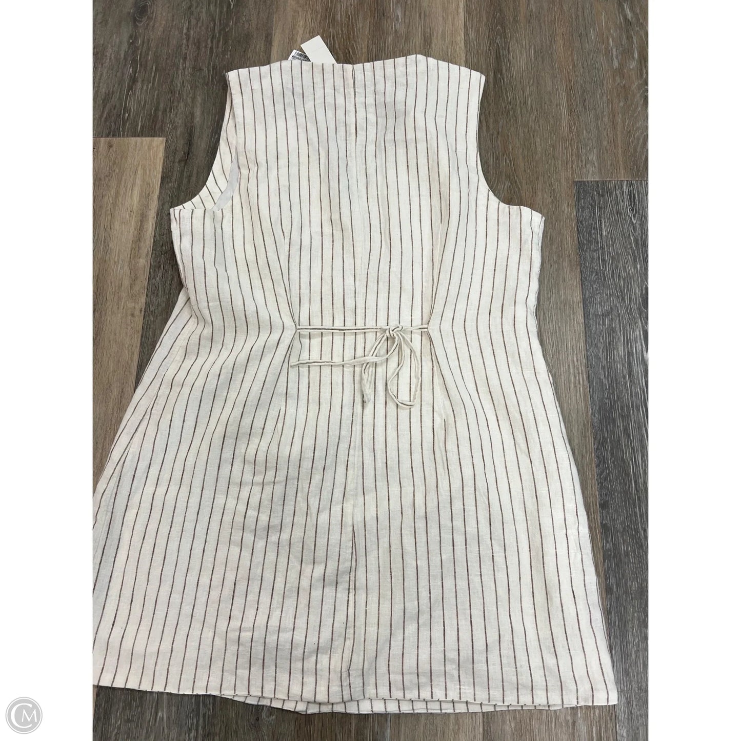 Dress Casual Short By Abercrombie And Fitch In Striped Pattern, Size: Xl