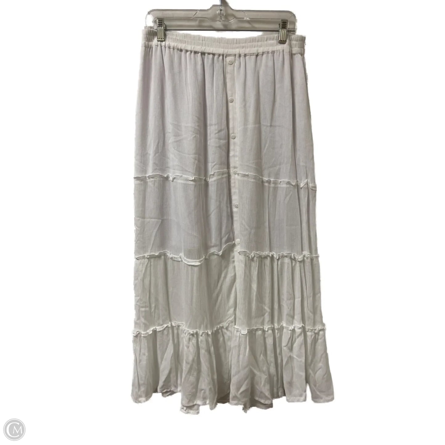 Skirt Maxi By New Directions In White, Size: 12
