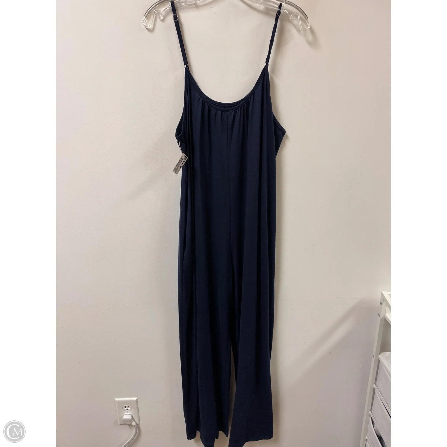 Jumpsuit By Clothes Mentor In Navy, Size: Xl