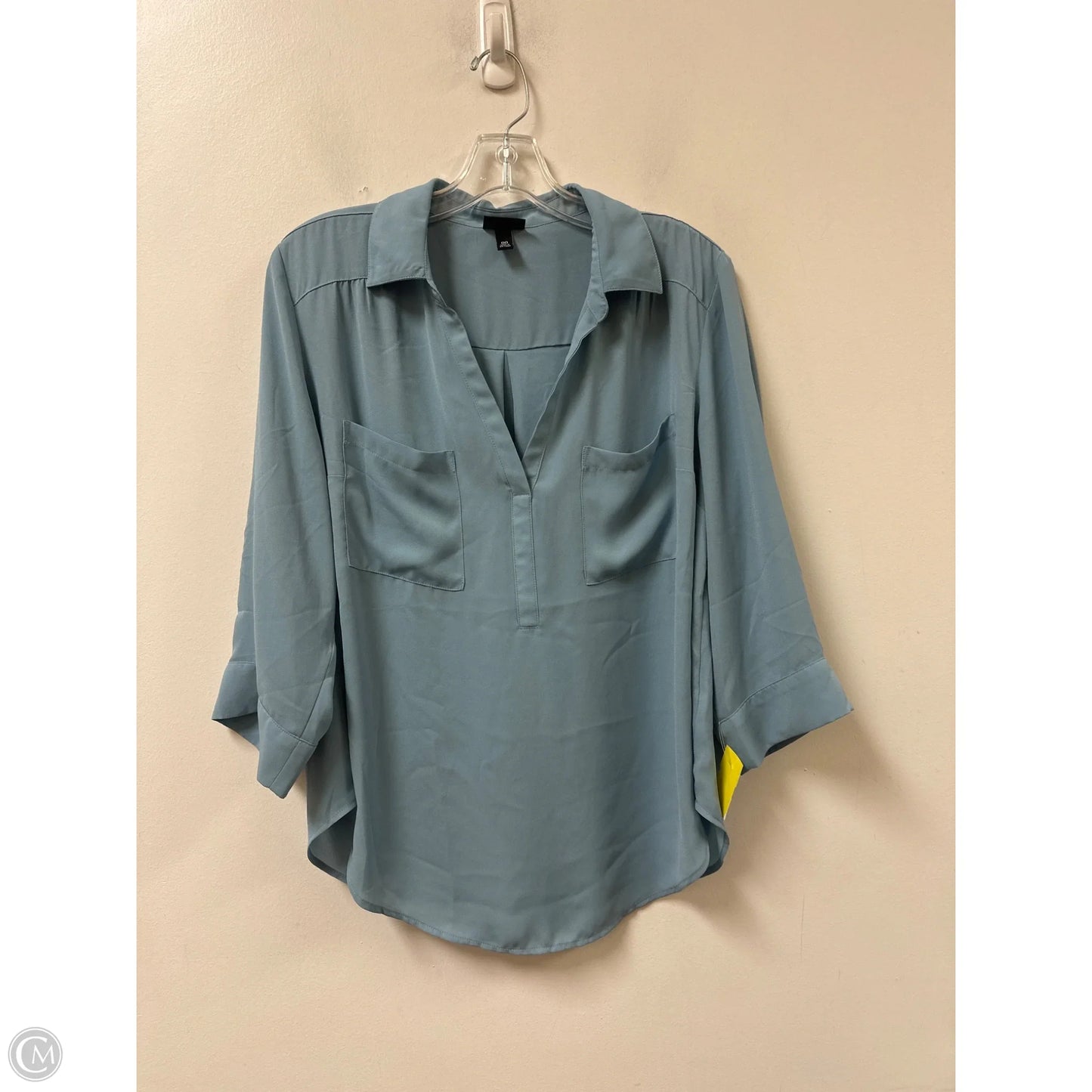 Top Long Sleeve By Torrid In Blue, Size: Xl