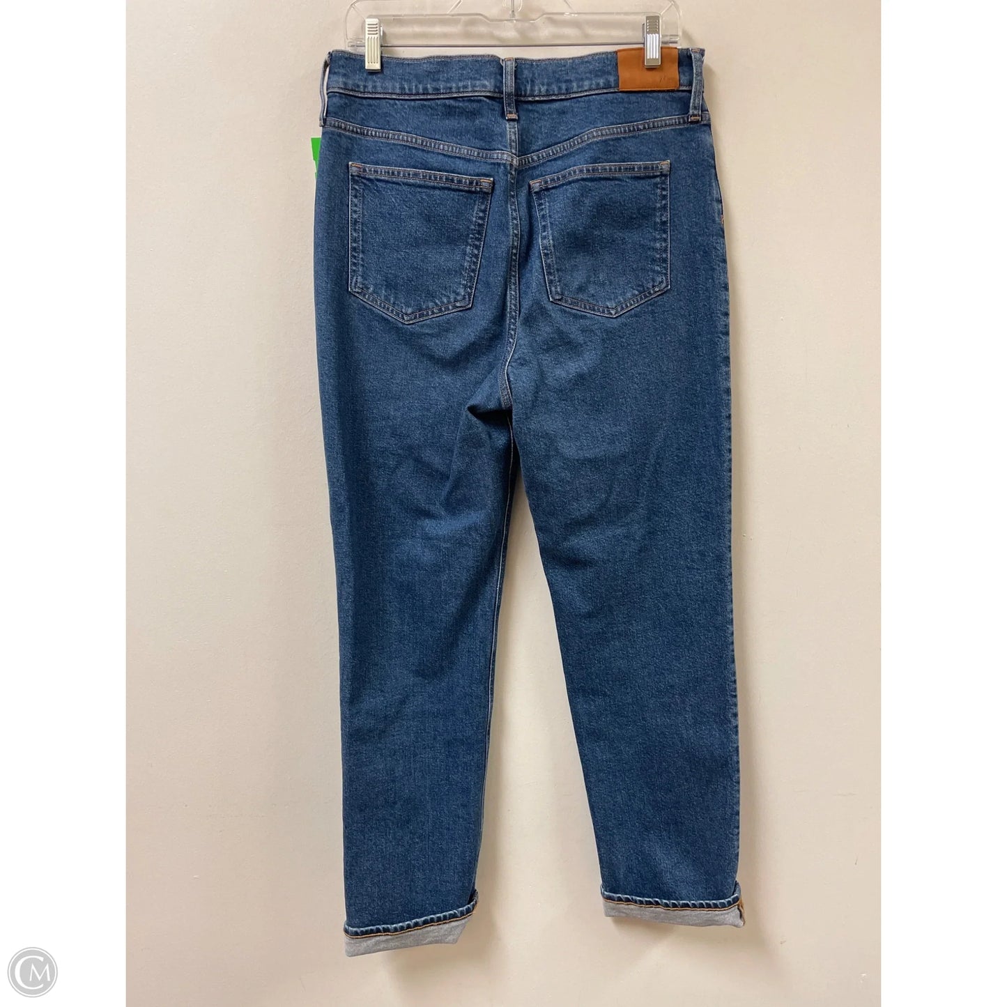 Jeans Straight By J. Crew In Blue Denim, Size: 8
