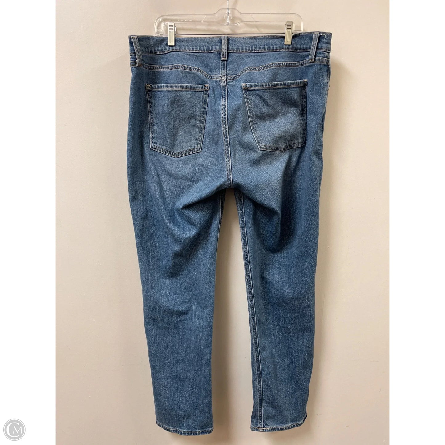 Jeans Boyfriend By Old Navy In Blue Denim, Size: 14