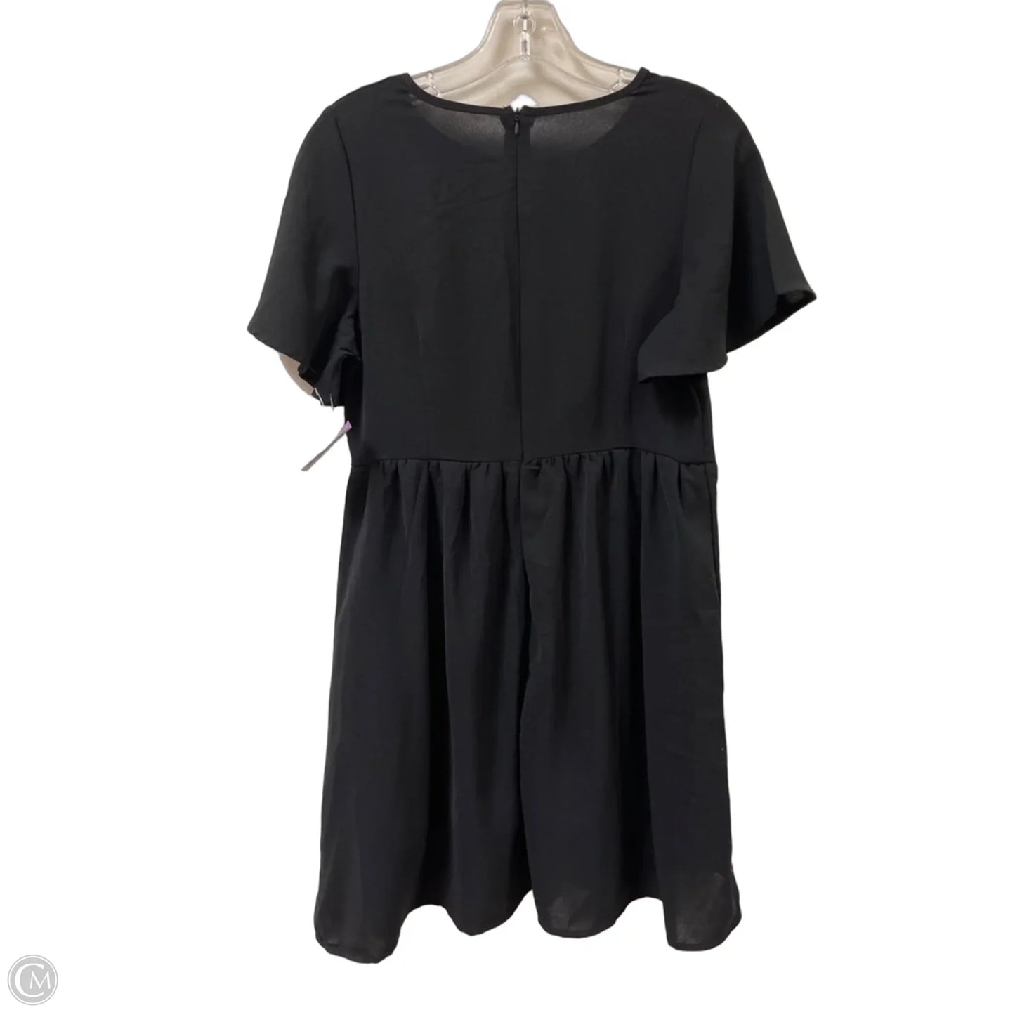 Dress Casual Midi By Shein In Black, Size: S