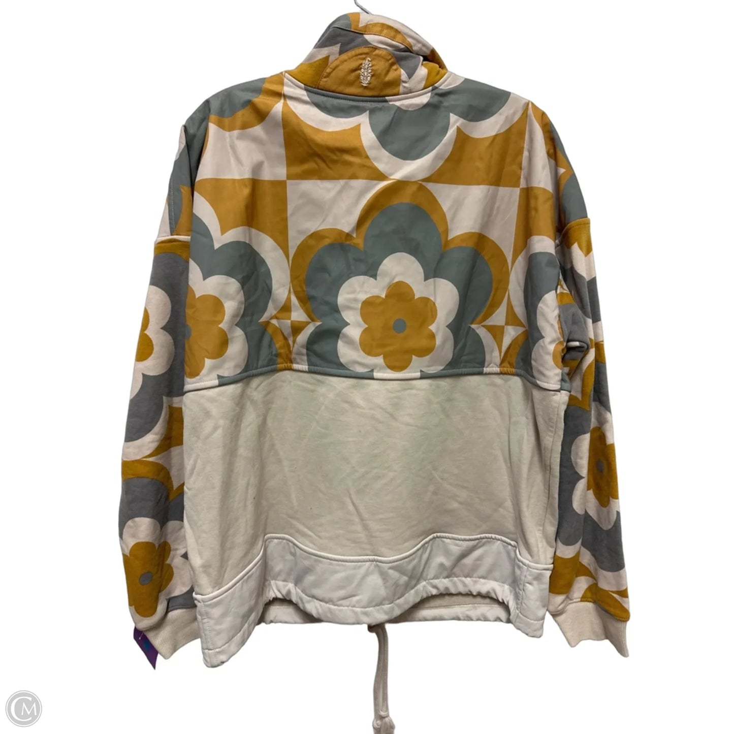 Sweatshirt Collar By Free People In Cream, Size: M