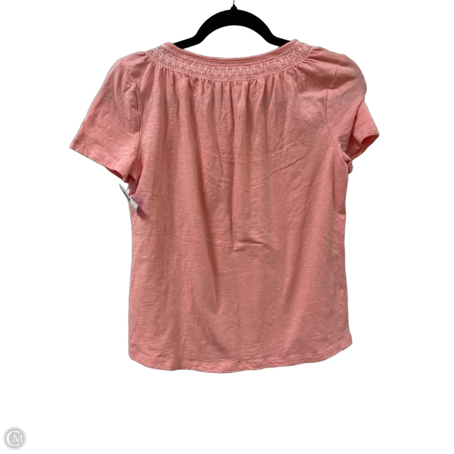 Top Short Sleeve By Talbots In Pink, Size: Sp
