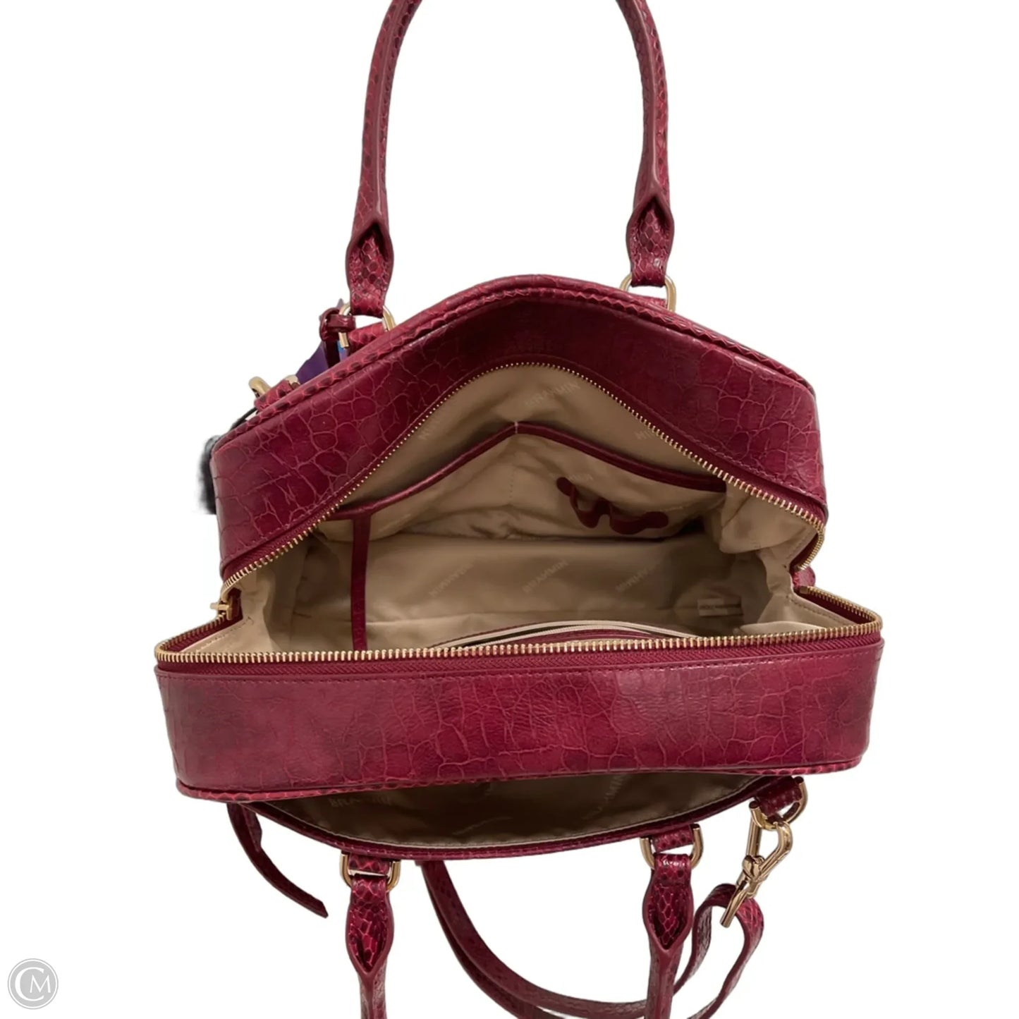 Handbag Designer By Brahmin, Size: Medium